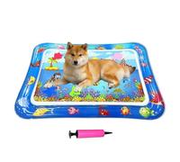 Water Mat for Cats | Inflatable Water Play Mat 25.98x18.5 inches | Scratcher Waterproof Cushion Interactive Cooling Toy for Indoor Outdoor Kitten Travel