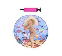 Water Mat for Cats - Round Water Play Mat - Play for Outdoor Swimming Pool Beach Camping Summer Sleep Bathtub Activities
