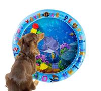 Water Mat for Cats, Sensory Thickened Pet Supplies, Cooling Mat for Pets, Play Mat for Dogs, for Summer, Pool, Travel, Home, Living Room, Bedroom, Puppy, Kitten