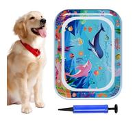 Water Mat For Cats - Waterproof Cooling Pad, Pet Relaxation Pad, Summer Heat Relief Cushion, Blue PVC Waterproof, Comfortable Resting Spot For Small Animals Slepeing Comfort And Relaxation