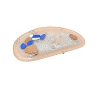 Water Mat Tummy Time - PVC Regular/Whistle, Sensory Play Mat, Activity Cool Learning | Perfectly for Crib Bed Easter, Home