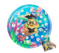 Water Mats, Inflatable Play Mat, 11.02x9.45x0.79in Portable Sensory Activity Toy, Leak-Proof Design, Portable & Lightweight for Home, Beach, Daycare, and Playdates