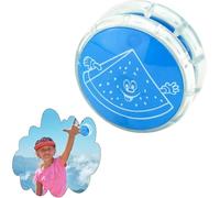 Water Melon Printed Responsive Yoyo 4cm, Stable and Sturdy With String, Great Gift for Kids and Beginner Players to Perform Tricks (Blue)