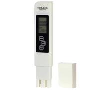 Water Meter, Digital Water Tester 4 In 1 TDS EC Quality Temperature Meter 0.1-80℃ 32-176°F Conductivity 0-9999℃ Cm 0-9999ppm,ph Meter