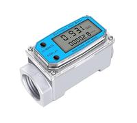 Water meter with brass inlet 1inch Digital Water Flow Meter LCD Display Thread