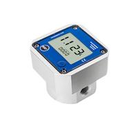 Water meter with brass inlet Micro Digital Oval Gear Flow Meter RS485 Aluminum Positive Displacement G1/4 G1/2 G3/4(G1-2-RS485)