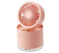 Water Misting Fan - Handheld Fan, Portable Travel Fan, 2000mAH USB Rechargeable Desk Fan | Adjustable Travel Fan, Handheld Spray Fan, Nozzle Spray Battery Operated Fan For Hiking Gym Travelling