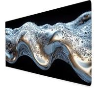 water Mouse Mat XXL, 1200x600x3mm Gaming Mouse Pad Large abstract, Office Accessories Desk Mat, Waterproof Non Slip Rubber Base-Smooth Surface Mousepad, Apply To Office Home Or Gifts For Men A796