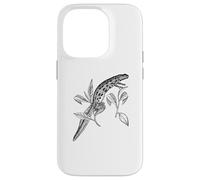Water Newt Vintage Print Case for iPhone 14 Pro