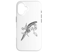 Water Newt Vintage Print Case for iPhone 16