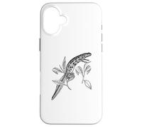 Water Newt Vintage Print Case for iPhone 16 Plus