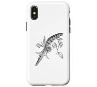 Water Newt Vintage Print Case for iPhone X/XS