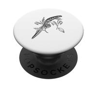 Water Newt Vintage Print PopSockets Adhesive PopGrip