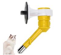 Water Nozzle for Dogs - Wall Mounted Feeding Nozzles for Water Bottles | Reusable and Flexible Water Dispenser Fountain Multifunctional Bottle Head Nozzle for T