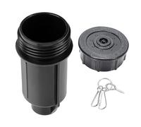 Water Nozzle Key Holder - Discreet Outdoor Lock Box, Portable Hidden Safe | Waterproof Fake Hose Attachment Structure, Spacious Secret Organizer Patio Entryways, Garage Corners, Garden Beds