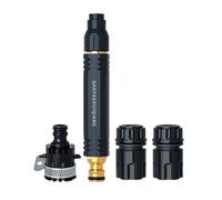 Water Nozzles for Garden Hose - Comfortable Handle Leak-Proof Cleaning Tool | Water Hose Sprayer Nozzle Head | for Bathroom Flowers Plants Watering Lawn Pet Bathing