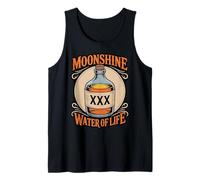 Water of Life Distilling Making Shiner Redneck Moonshine Tank Top