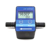 Water Oil Meter 30-1200L/Hour Fluid Meter Counter Effect Sensors Sensors DN10 Meter Liquid Flow Meter Flow Meter