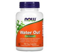 Now! Water out 100 vegetable capsules