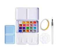Water Paint Kit - Watercolor Palette, Magic Colors | 20 Colors Set This Change For Beginner And Adult Artists, Artistic Watercolors Ideal For Scolai Design