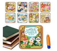 Water Painting Book | Doodle & Drawing Accessories,Watercolor Practice Notebook - For Kids Adults Students Beginners Young School Home Travel