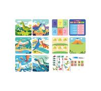 Water Painting Book, Painting with Water Coloring Books,Reusable Paint Magic Watercolor Doodle Book | Educational Learning Water Coloring Drawing Paper Kits for G