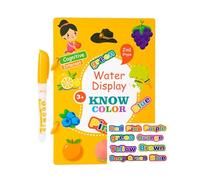 Water Painting Book - Water Revelation Reusable Educational and Learning - Doodling, Arts & Crafts Activity Books for Boys and Girls from 3