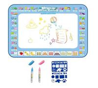 Water Painting Mat Educational Writing Drawing Tablet - Reusable Color Mat for Kids Learning Art Activity Toy | Preschool Kindergarten Classroom Group Play Homeschool Supplies