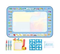 Water Painting Mat - -Free Canvas Large Coloring 100 X 80 cm Educational Drawing Board | Interactive Water Doodling Mat For Boys And Girls A