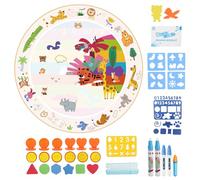 Water Painting Mat - Water Doodle Mat, Drawing Mat | Doodle Mats | Drawing for Children, Creative Fun | Reusable Aqua Magic for | Educational Toy for Colouring for Learning, Sc