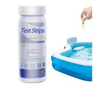 Water PH Test Strips - 50 Strips Well Water Testing Paper - Residual Chlorine Acid-Base Water Test Paper For Drinking Water