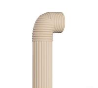 Water Pipe Anti-Freezing Foam Tape for External Plumbing HVAC Ducts and Radiator Circuits 2m Long x 8cm Wide (Beige)
