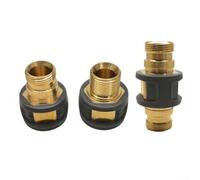 Water Pipe Connector for Karcher Car Wash Machines HD511 HD615 Enhance Your Cleaning Efficiency with 3 Connectors