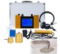 Water Pipe Leak Detector, Underground Water Leak Detector,Digital Display Leakage Sensor Locator Monitor, Noise-Cancelling Headset, Adjustable Sensitivity