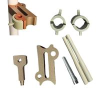 Water Pipe Repair | Plumbing Repair,Easy Assembly Waterproof Solution for Garden, Plumbing, Sprinklers & with Fusion Adhesive in