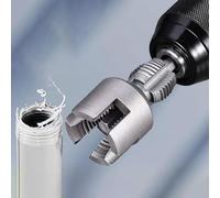 Water Pipe Threader for Internal and External Threading, 1-Piece Metal Construction, Wear-Resistant Cutting for Edge, Compatible with PPR PVC P(20MM)