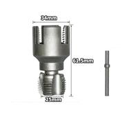 Water Pipe Threader Tool for PPR Pipes, Internal and External Thread Cutting with 1-Piece Metal Design, Compatible with 1/2 Inch (20mm) and 3/4 Inch (25mm) 25mm