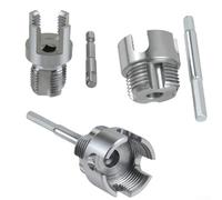 Water Pipe Threader with Seamless Integrated Design for Internal External Threads on 20mm 25mm 30mm PPR Pipes (20+25+30mm)