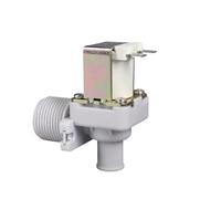 Water Pipe Valve 3/4" male-15mm Pipe Water Solenoid Valve DC12 24V 220V Washing Machine Inlet Ice air-Condition NC/NO(Pressure Type,24V_Normally Closed)