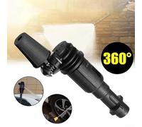 Water Pistol with Turbo Spray Nozzle and 360 Degree Rotation for Car Cleaning, Designed to Fit and K2 Pressure Washers for Maximum Cleaning Reach (K)