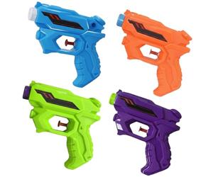 Water Pistols for Adults, 4 PCS Multicolor Mini Water Gun Set, Long Range Water Pistol for Outdoor Water Fights and Pool Parties, Water Guns for Outdoor Swimming Pool Beach Party Favors