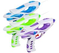 Water Pistols For Kids - 3Pack Super Gun Blaster Cool Small Pistol Guns Outdoor Beach Garden Toy Pool Bath Party Water Fighting Toys For Children Girls Boys