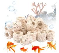 Water Plant Fixing Ring - 420 g Fish Tank Sink Filter Sink for Water Flora, Ceramic Aquarium Ceramic Plant Pot Ring Contents for Aquarium Plants for Fish Tank Decoration