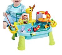 Water Play Table,59x33x42 Cm Sand And Water Table, Kids Outdoor Play Tables, Accessories Summer Backyard Outdoor Beach Toy, Garden Toy For Boy Girls 3 4 5 6 Years Old