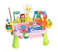 Water Play Table - ABS Electric Kitchen Toy Set For Kids Outdoor Fun