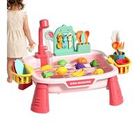Water Play Table Interactive Sensory Washing Dish Toy