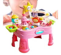 Water Play Table - Kids Water Table Portable Adjustable Summer Toy Electric