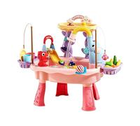 Water Play Table | Summer Sensory Activity Toys - Sand And Water Table For Youth - Suitable For Park Terrace Camping Indoor Kindergarten Boys And Girls 4