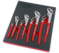 Neilsen CT1614 Water Pump Plier Set - Adjustable 4 Piece - Silver (1-Piece)