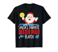 Water Polo Christmas Santa's Favorite Water Polo Player T-Shirt